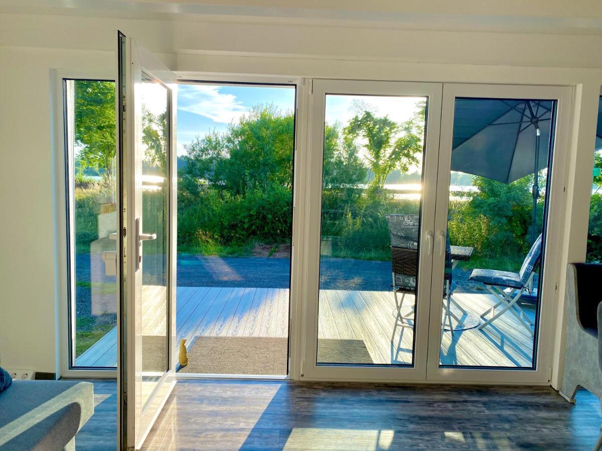 House Of Happiness Mit Seeblick Hungen Exterior foto